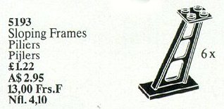 Конструктор LEGO (ЛЕГО) Service Packs 5193 Sloping Frames