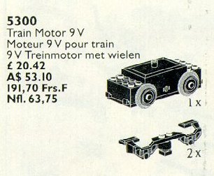 Конструктор LEGO (ЛЕГО) Service Packs 5300 Train Motor 9 V