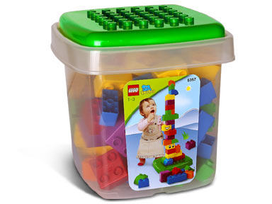 Конструктор LEGO (ЛЕГО) Quatro 5357 Large Quatro Bucket