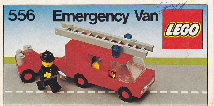 Конструктор LEGO (ЛЕГО) Town 556 Emergency Van