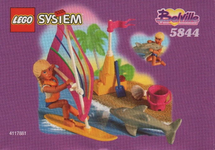 Конструктор LEGO (ЛЕГО) Belville 5844 Dolphin Windsurfer