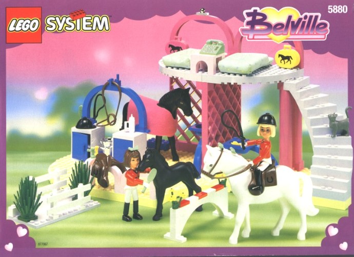 Конструктор LEGO (ЛЕГО) Belville 5880 Prize Pony Stables