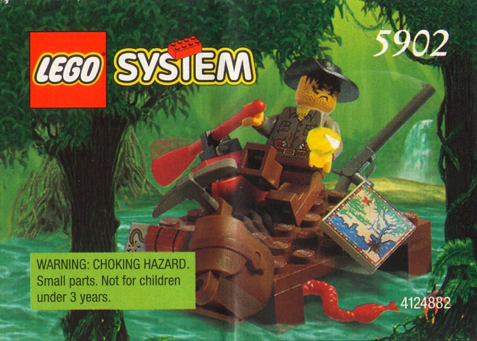 Конструктор LEGO (ЛЕГО) Adventurers 5902 River Raft