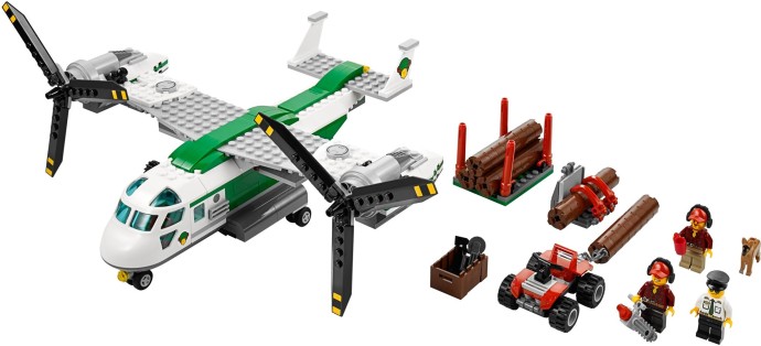 Конструктор LEGO (ЛЕГО) City 60021 Cargo Heliplane