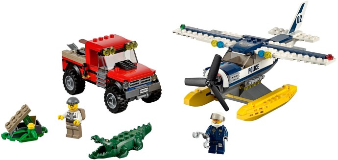 Конструктор LEGO (ЛЕГО) City 60070 Water Plane Chase