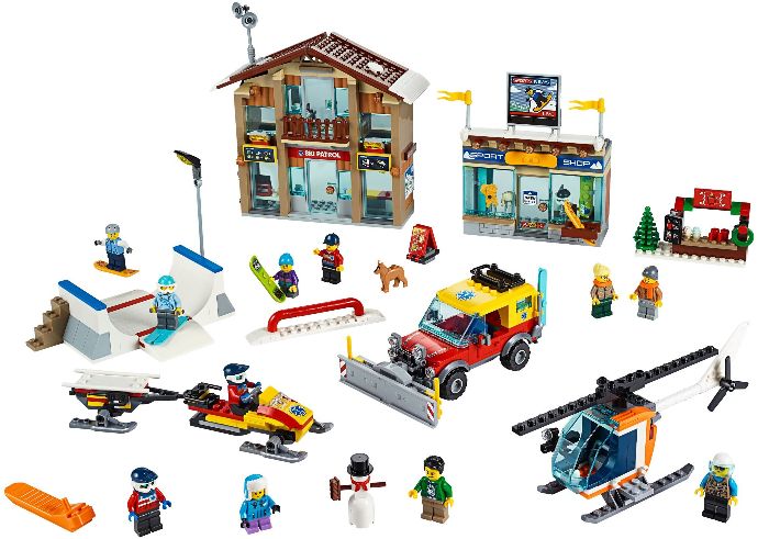 Конструктор LEGO (ЛЕГО) City 60203 Ski Resort