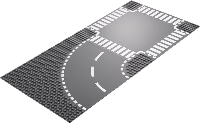 Конструктор LEGO (ЛЕГО) City 60237 Curves & Crossroad