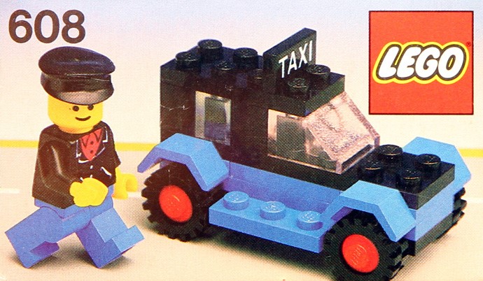 Конструктор LEGO (ЛЕГО) Town 608 Taxi