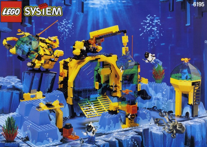 Конструктор LEGO (ЛЕГО) Aquazone 6195 Neptune Discovery Lab