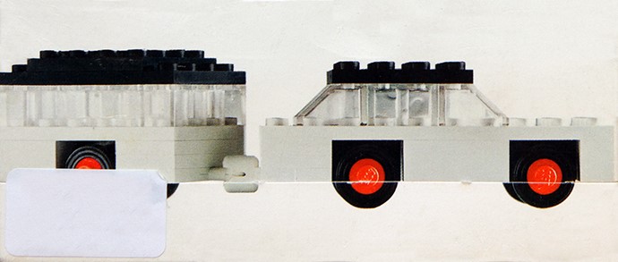 Конструктор LEGO (ЛЕГО) LEGOLAND 623 White Car and Camper