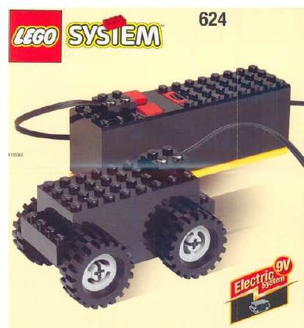 Конструктор LEGO (ЛЕГО) Basic 624 Basic Motor, 9V