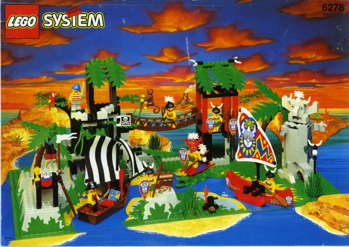 Конструктор LEGO (ЛЕГО) Pirates 6278 Enchanted Island