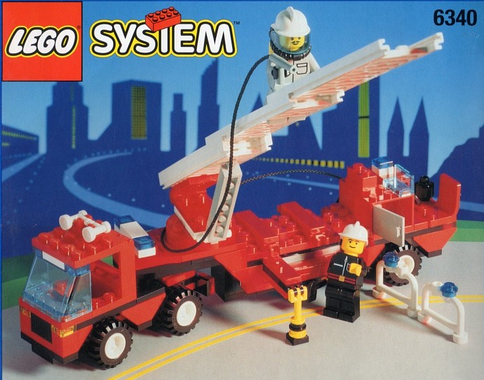 Конструктор LEGO (ЛЕГО) Town 6340 Hook & Ladder
