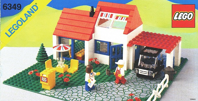 Конструктор LEGO (ЛЕГО) Town 6349 Holiday Villa