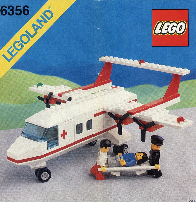 Конструктор LEGO (ЛЕГО) Town 6356 Med-Star Rescue Plane