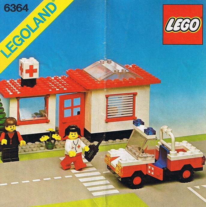 Конструктор LEGO (ЛЕГО) Town 6364 Paramedic Unit