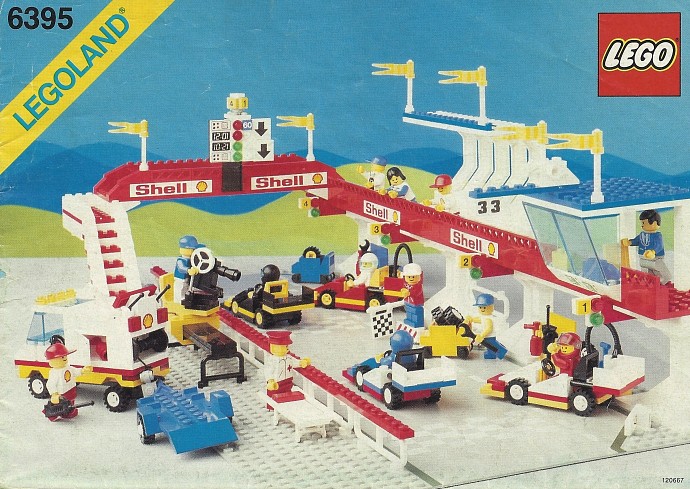 Конструктор LEGO (ЛЕГО) Town 6395 Victory Lap Raceway