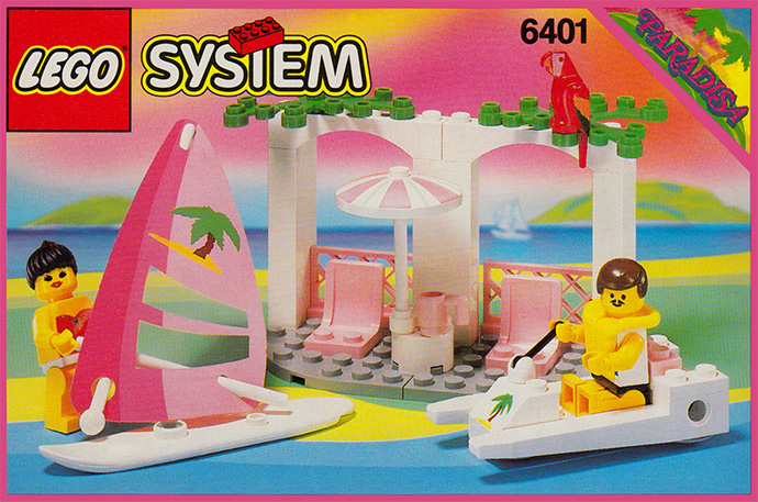 Конструктор LEGO (ЛЕГО) Town 6401 Seaside Cabana