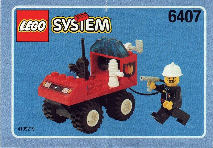 Конструктор LEGO (ЛЕГО) Town 6407 Fire Chief