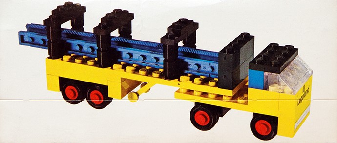 Конструктор LEGO (ЛЕГО) LEGOLAND 647 Lorry With Girders