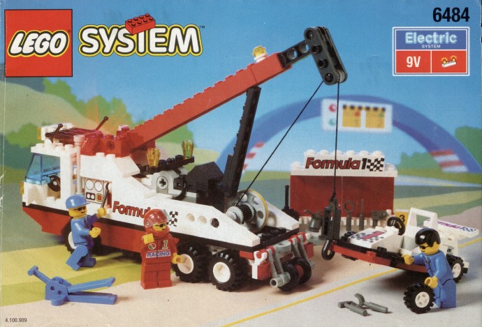 Конструктор LEGO (ЛЕГО) Town 6484 F1 Hauler