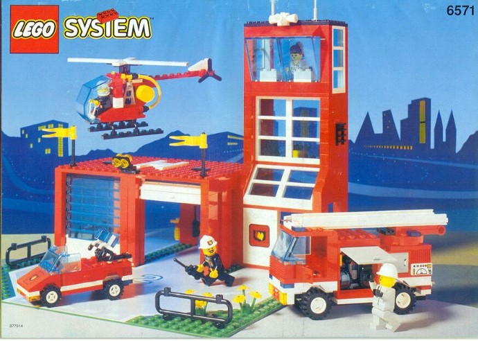 Конструктор LEGO (ЛЕГО) Town 6571 Flame Fighters