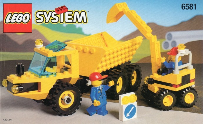 Конструктор LEGO (ЛЕГО) Town 6581 Dig 'N' Dump