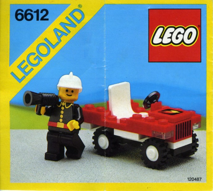 Конструктор LEGO (ЛЕГО) Town 6612 Fire Chief's Car