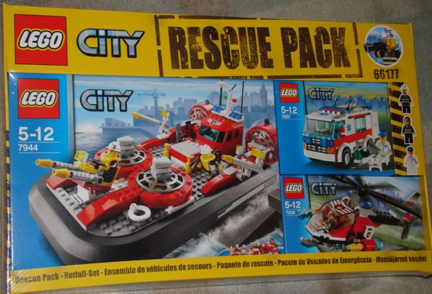 Конструктор LEGO (ЛЕГО) City 66177 City Rescue Pack