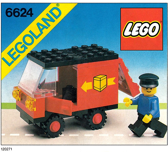 Конструктор LEGO (ЛЕГО) Town 6624 Delivery Van