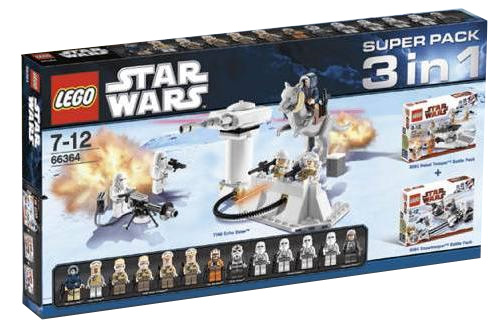 Конструктор LEGO (ЛЕГО) Star Wars 66364 Star Wars Super Pack 3 in 1