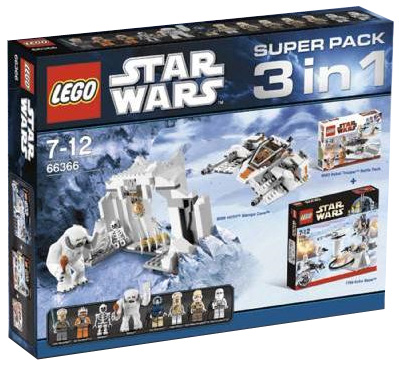 Конструктор LEGO (ЛЕГО) Star Wars 66366 Star Wars Super Pack 3 in 1
