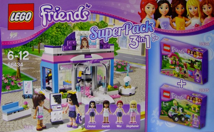 Конструктор LEGO (ЛЕГО) Friends 66434 3-in-1 Super Pack