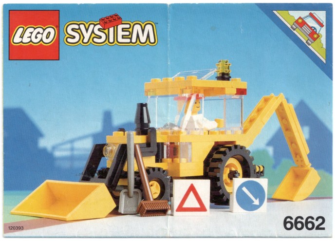 Конструктор LEGO (ЛЕГО) Town 6662 Backhoe