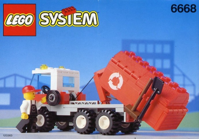 Конструктор LEGO (ЛЕГО) Town 6668 Recycle Truck