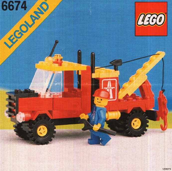 Конструктор LEGO (ЛЕГО) Town 6674 Crane Truck