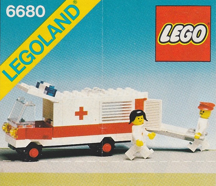 Конструктор LEGO (ЛЕГО) Town 6680 Ambulance