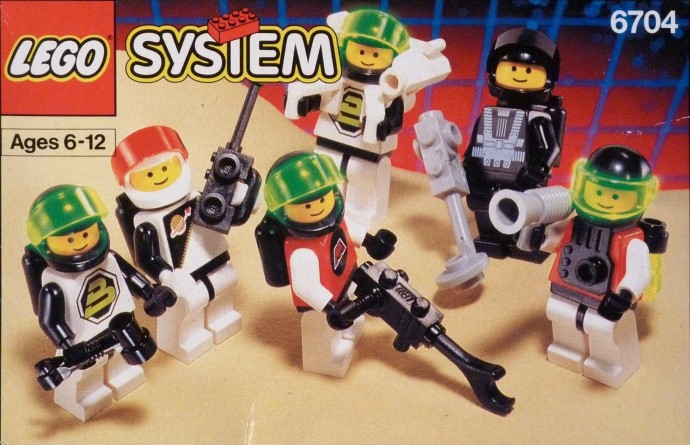 Конструктор LEGO (ЛЕГО) Space 6704 Minifig Pack