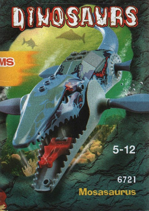 Конструктор LEGO (ЛЕГО) Dinosaurs 6721 Mosasaurus