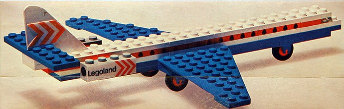 Конструктор LEGO (ЛЕГО) LEGOLAND 687 Caravelle Aeroplane