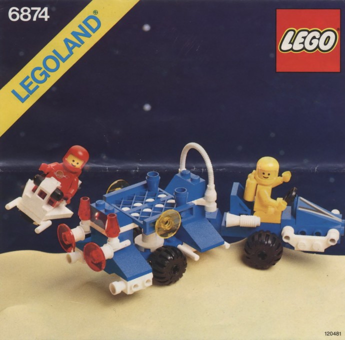 Конструктор LEGO (ЛЕГО) Space 6874 Moon Rover