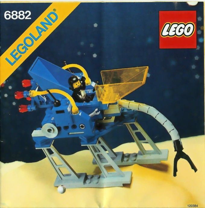 Конструктор LEGO (ЛЕГО) Space 6882 Walking Astro Grappler