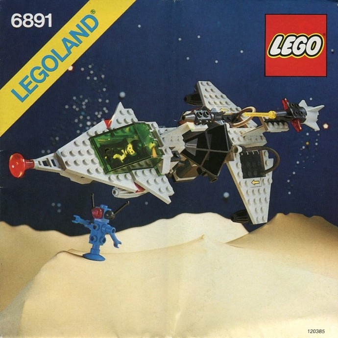 Конструктор LEGO (ЛЕГО) Space 6891 Gamma V Laser Craft
