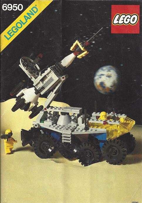 Конструктор LEGO (ЛЕГО) Space 6950 Mobile Rocket Transport