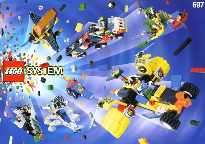 Конструктор LEGO (ЛЕГО) Books 697 Building Ideas Book