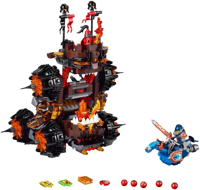 Конструктор LEGO (ЛЕГО) Nexo Knights 70321 General Magmar's Siege Machine of Doom