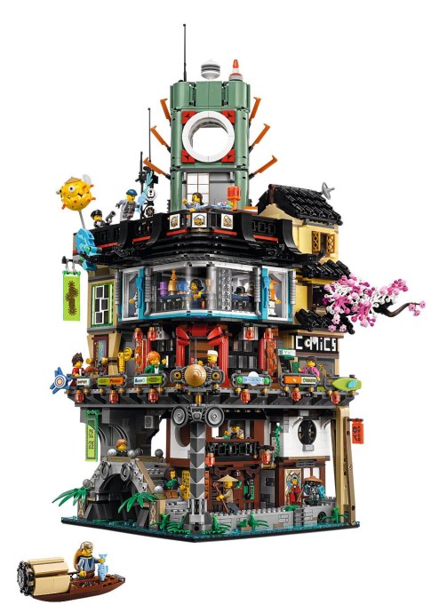 Конструктор LEGO (ЛЕГО) The LEGO Ninjago Movie 70620 NINJAGO City