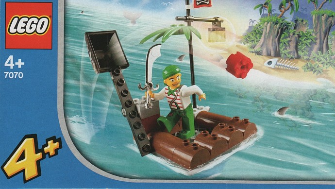 Конструктор LEGO (ЛЕГО) 4 Juniors 7070 Catapult Raft