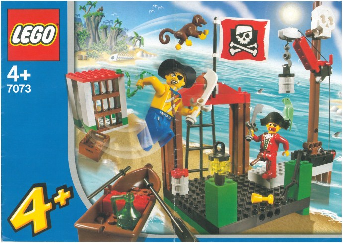 Конструктор LEGO (ЛЕГО) 4 Juniors 7073 Pirate Dock