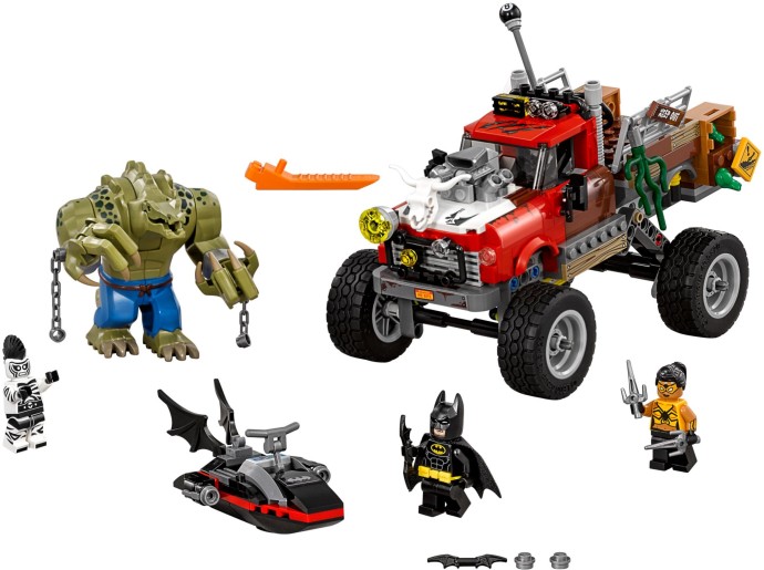 Конструктор LEGO (ЛЕГО) The LEGO Batman Movie 70907 Killer Croc Tail-Gator